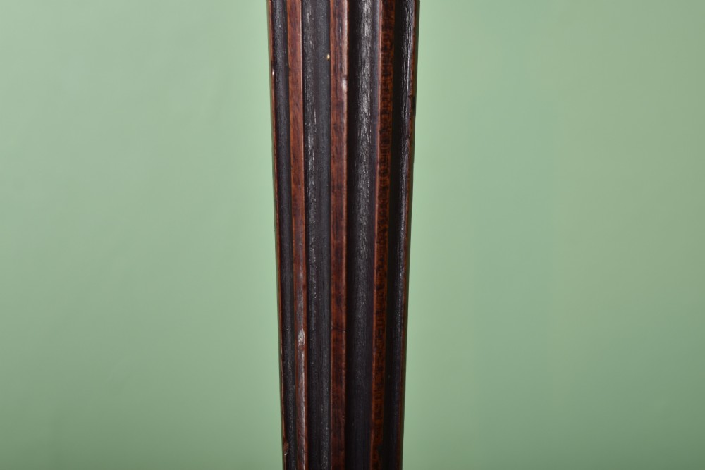 A Large Georgian Carved Mahogany Table Lamp  View III