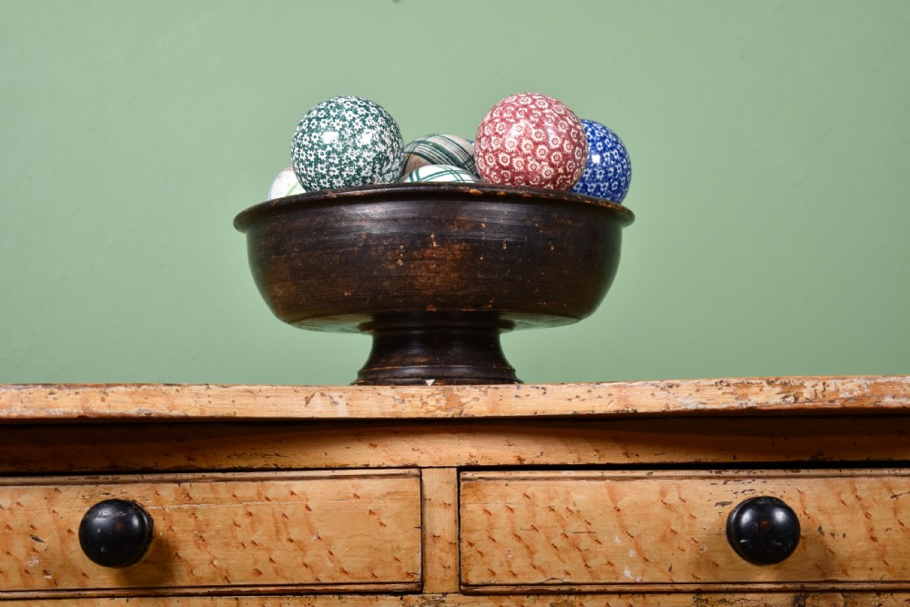 Collection Of Eleven Scottish Carpet Bowls  View V