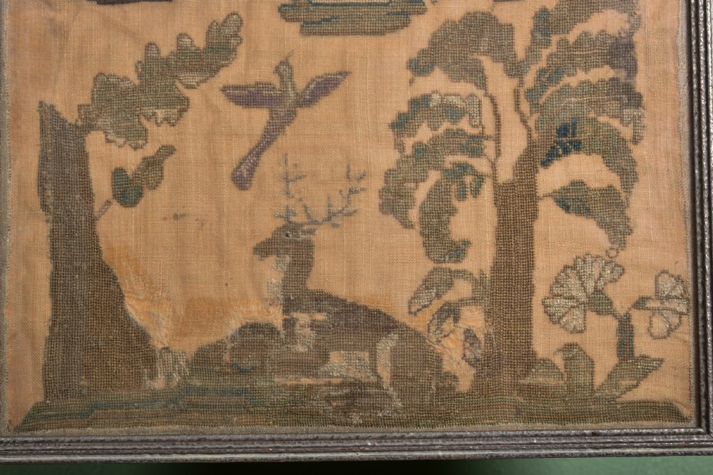 Cross Stitched Sampler View III