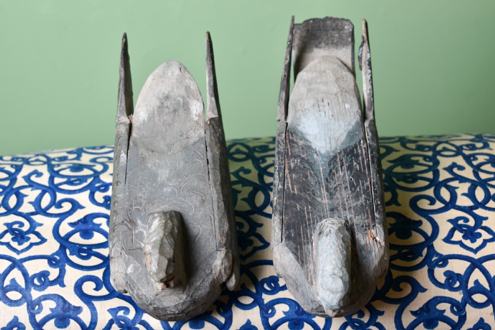 Pair Of Pigeon Decoys  View III