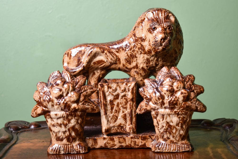 Salt Glaze Lion 