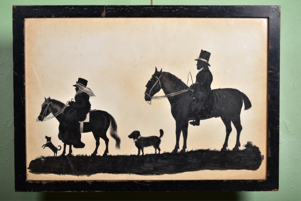 Watercolour Silhouette Of Mary Winter