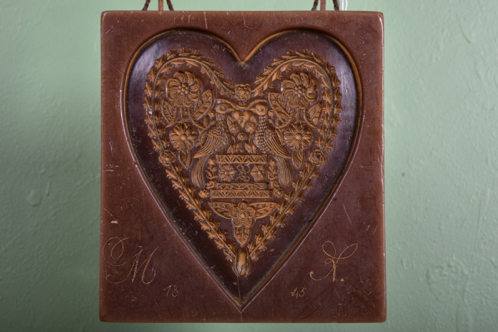Victorian Carved Wax Love Token