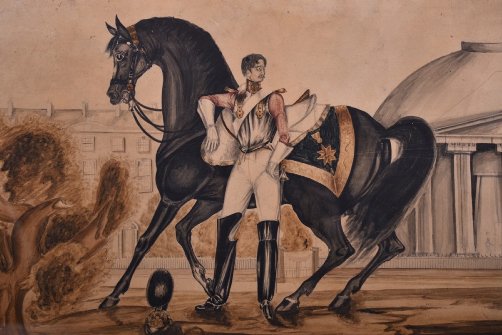 English School Portrait Of A Cavalier  View II