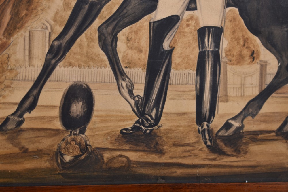 English School Portrait Of A Cavalier  View VII