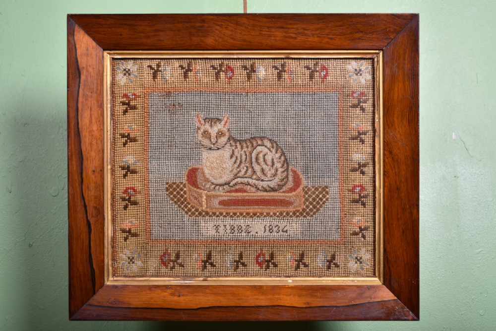 Tibbe The Cat Woolwork Sampler 
