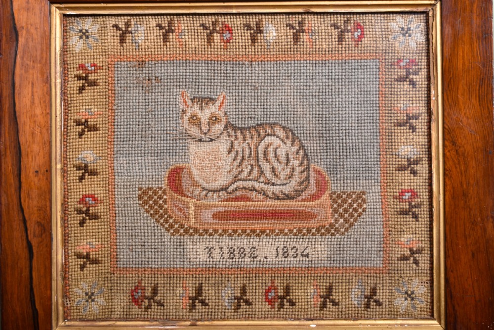 Tibbe The Cat Woolwork Sampler  View II