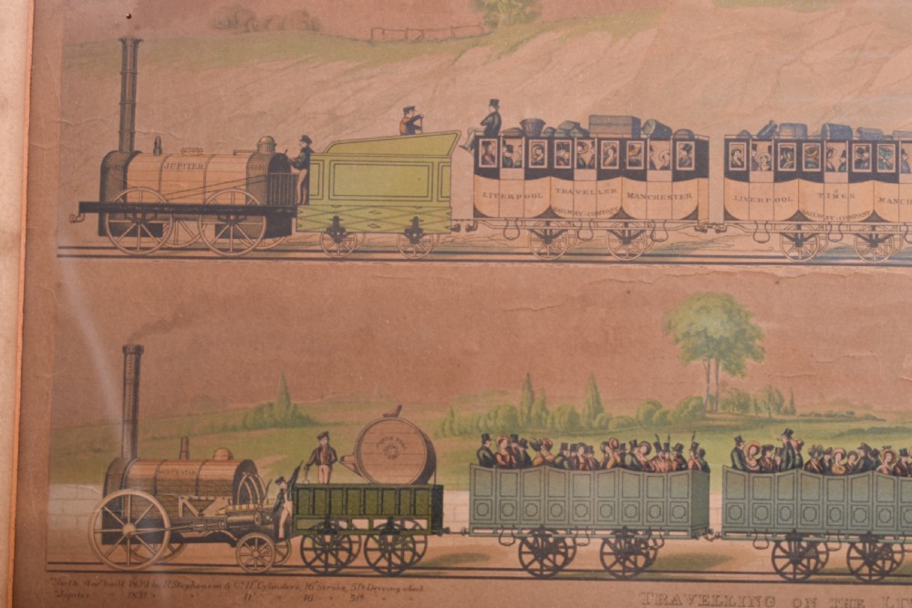 Victorian Railway Print  View II