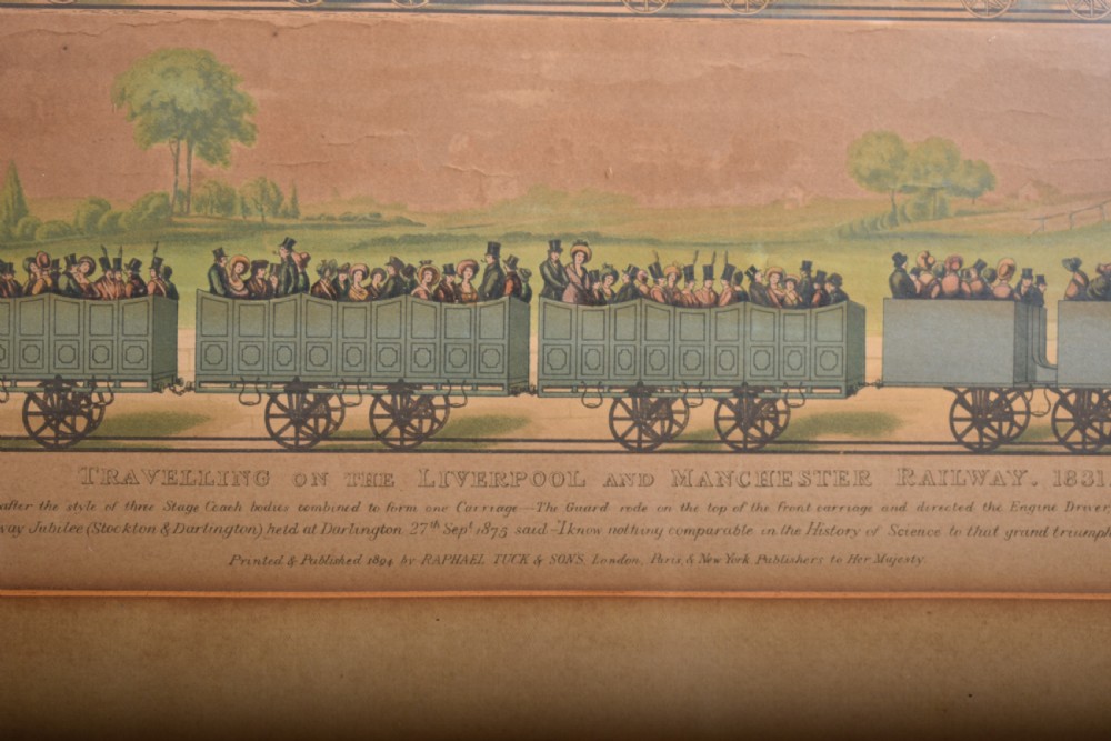 Victorian Railway Print  View III