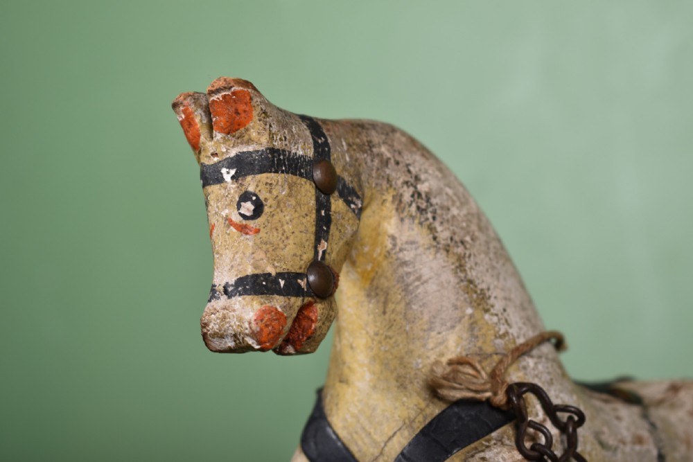 Folk Art Horse Toy  View II