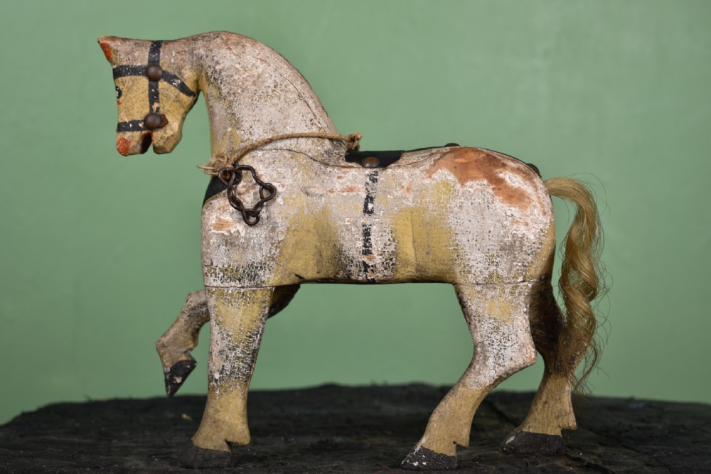 Folk Art Horse Toy  View III