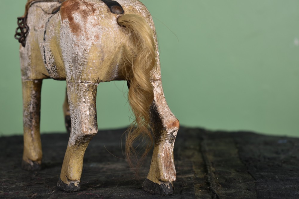 Folk Art Horse Toy  View V