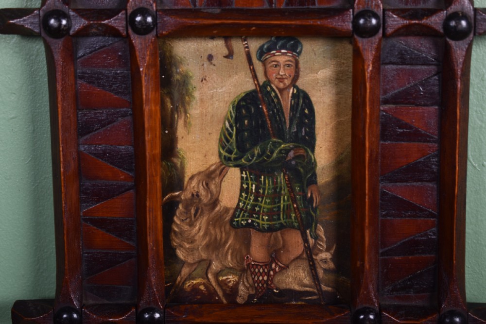 Naive Shepard Oil On Board  View III