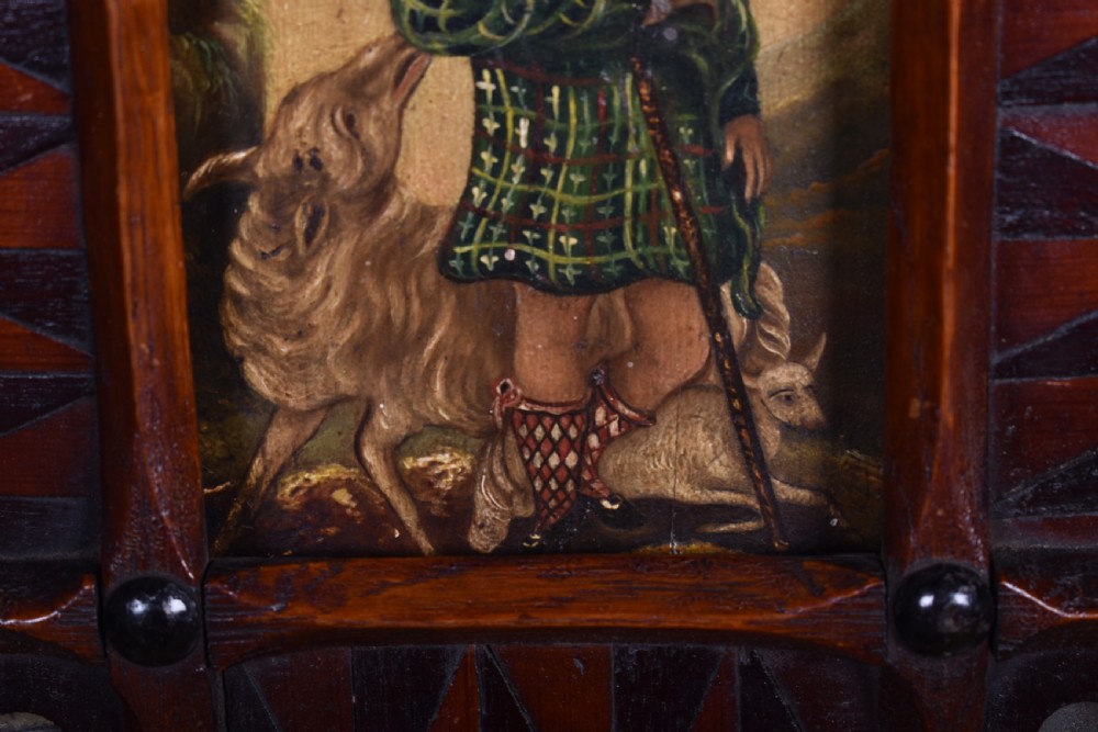 Naive Shepard Oil On Board  View V