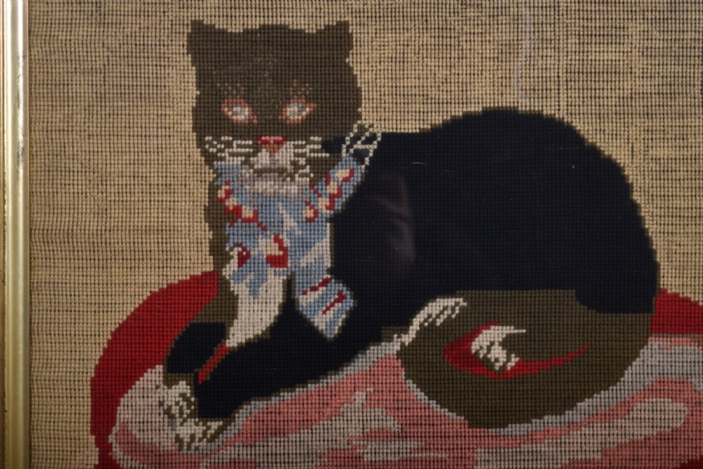 Woolwork Cat Sampler  View III