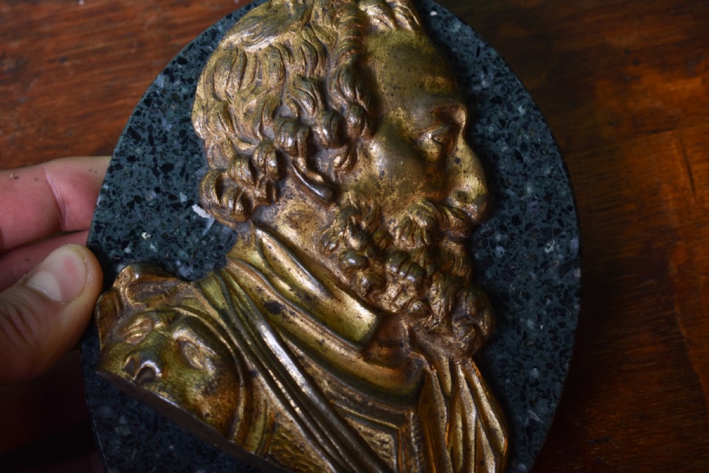 Bronze Relief Of Henry IV of France View II