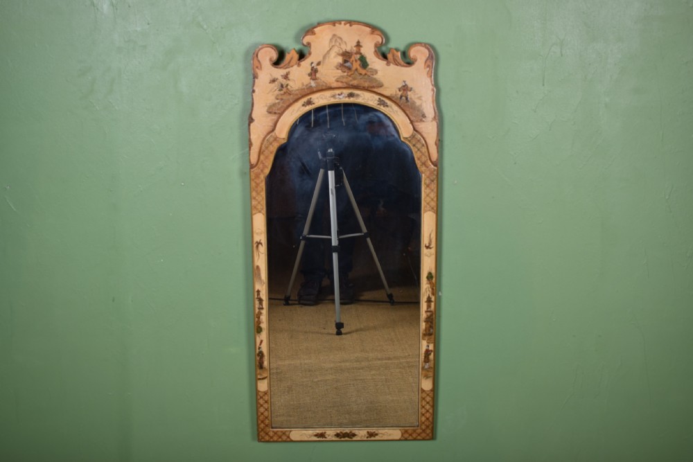 Cream Chinoiserie Mirror 