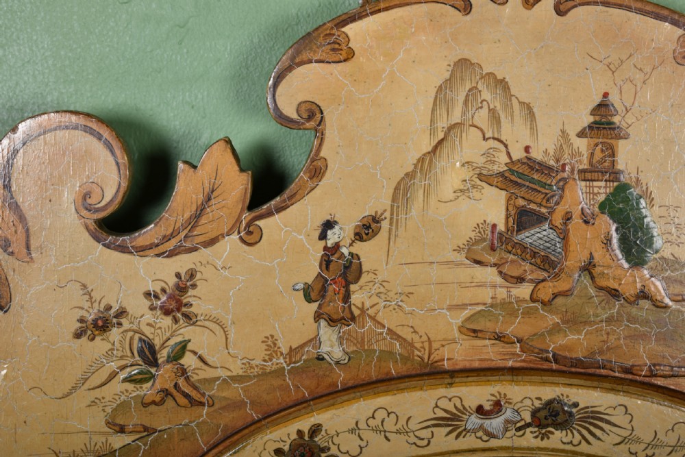 Cream Chinoiserie Mirror  View V
