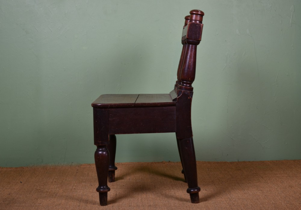 Chunky Scottish Hall Chair View III