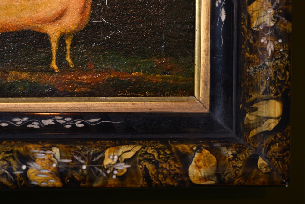 Naive Painting Of A Sheep  View IV