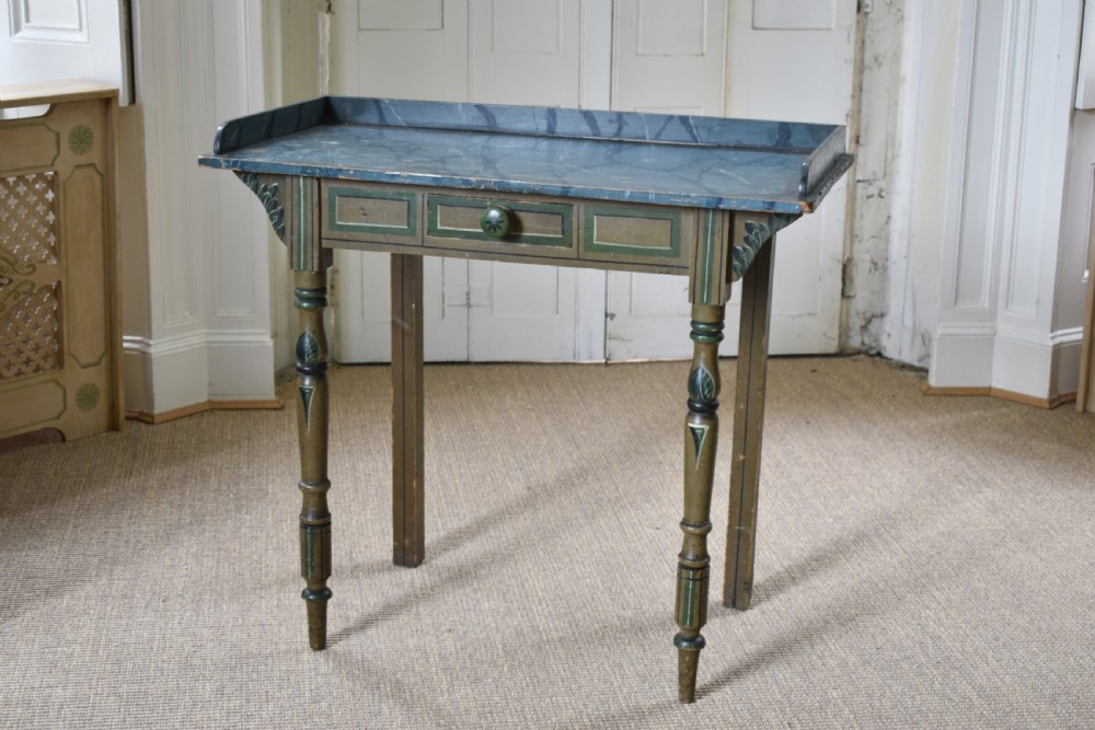 Regency Painted Side Table 