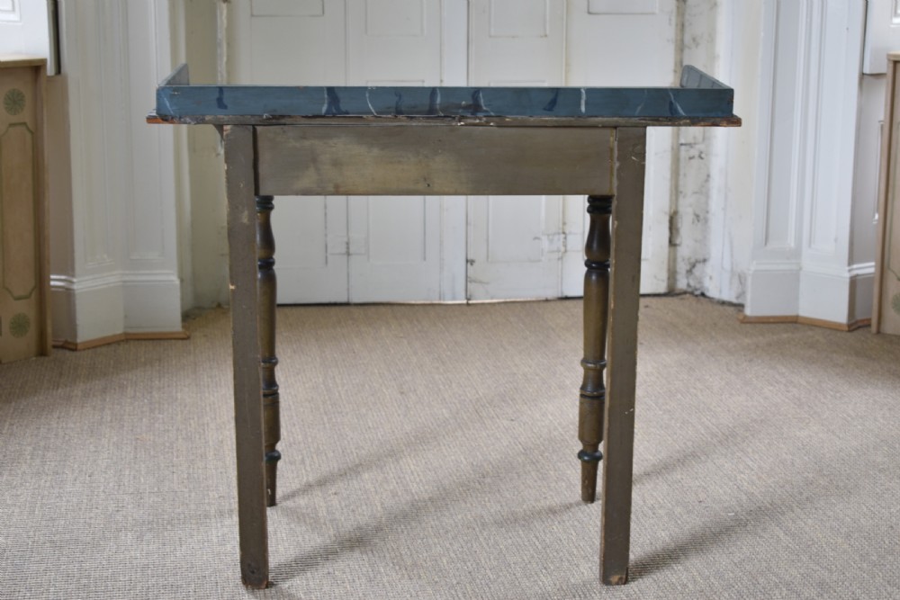 Regency Painted Side Table  View VII