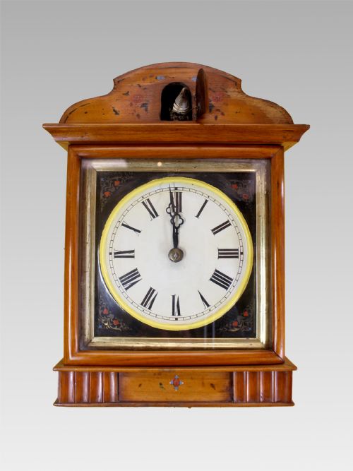 AN EARLY CUCKOO CLOCK IN THE MANNER OF BEHA - ADDITIONAL PHOTO 1