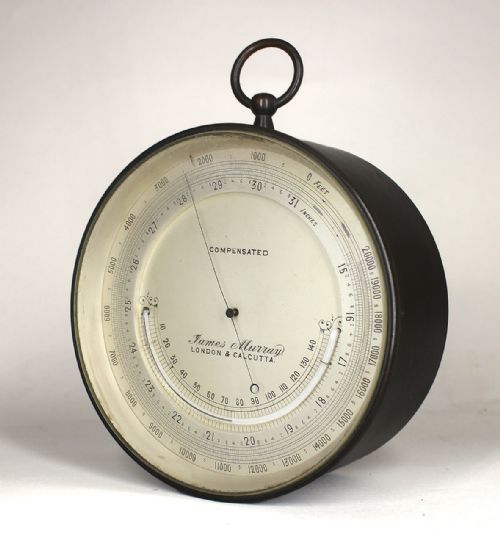 PRECISION TRAVELLING BAROMETER BY JAMES MURRAY - ADDITIONAL PHOTO 1