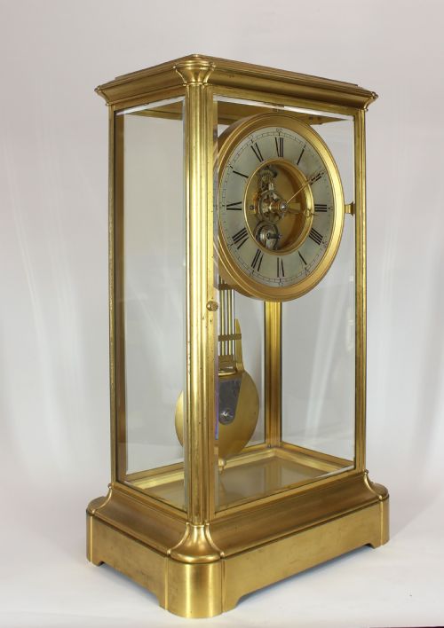 GOLIATH FIVE GLASS TABLE REGULATOR BY FERNAND FRANOIS - ADDITIONAL PHOTO 1