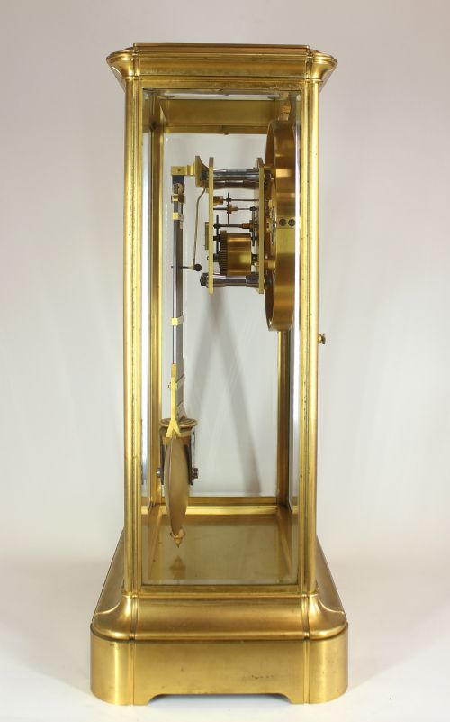 GOLIATH FIVE GLASS TABLE REGULATOR BY FERNAND FRANOIS - ADDITIONAL PHOTO 3
