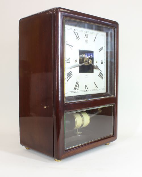 ART DECO BULLE MANTEL CLOCK NUMBERED 1957 - ADDITIONAL PHOTO 5