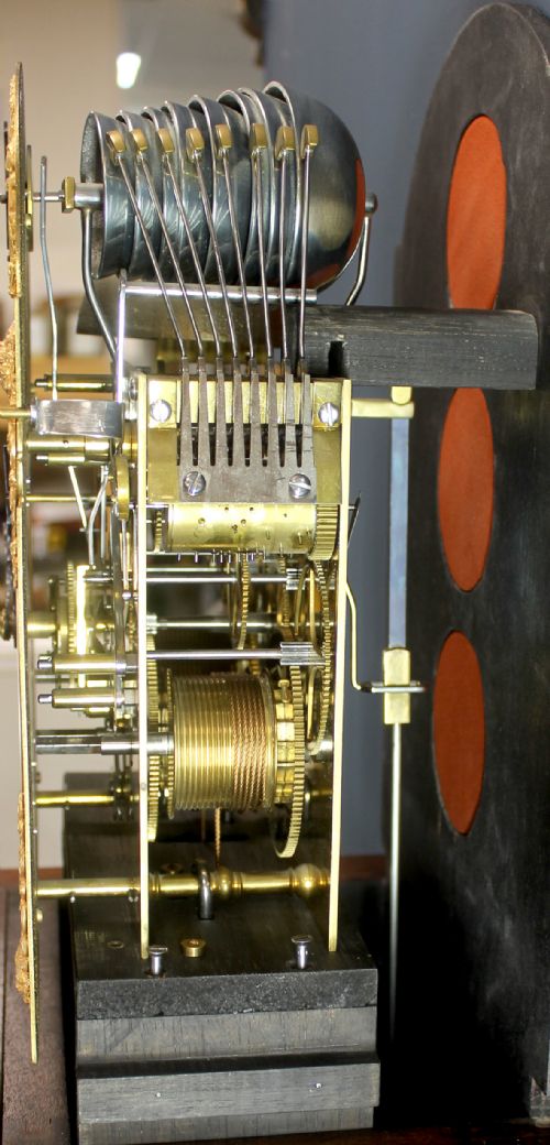 QUARTER CHIMING MINIATURE LONGCASE BY SINCLAIR HARDING - ADDITIONAL PHOTO 5
