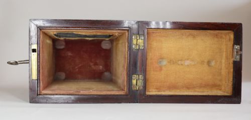 A SMALL EARLY ENGLISH CARRIAGE CLOCK - ADDITIONAL PHOTO 11