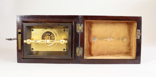 A SMALL EARLY ENGLISH CARRIAGE CLOCK - ADDITIONAL PHOTO 13