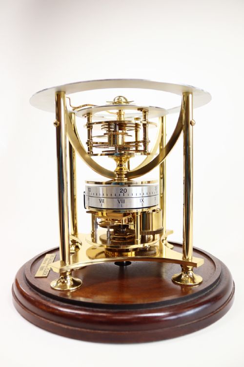 MIDCENTURY CALENDAR CLOCK BY DEVON CLOCKS - ADDITIONAL PHOTO 2