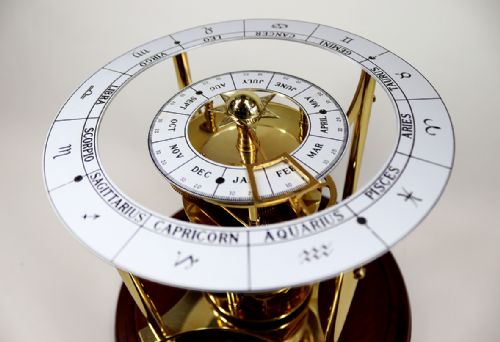 MIDCENTURY CALENDAR CLOCK BY DEVON CLOCKS - ADDITIONAL PHOTO 4