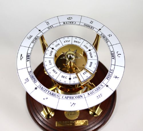 MIDCENTURY CALENDAR CLOCK BY DEVON CLOCKS - ADDITIONAL PHOTO 9