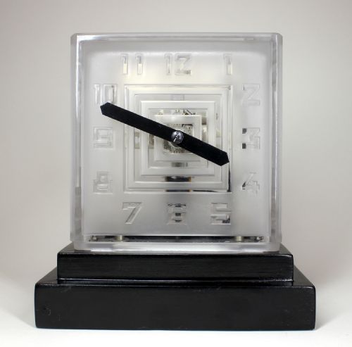 art deco bullepm favre clock - CATEGORY: ANTIQUE CLOCKS - DATED 1930