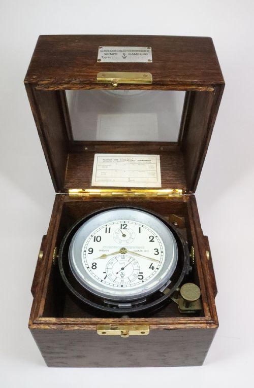 MARINE CHRONOMETER BY WEMPE - ADDITIONAL PHOTO 2
