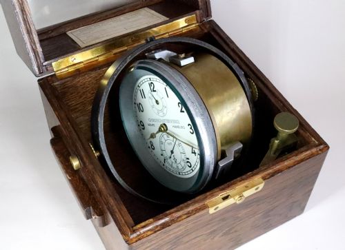 MARINE CHRONOMETER BY WEMPE - ADDITIONAL PHOTO 4