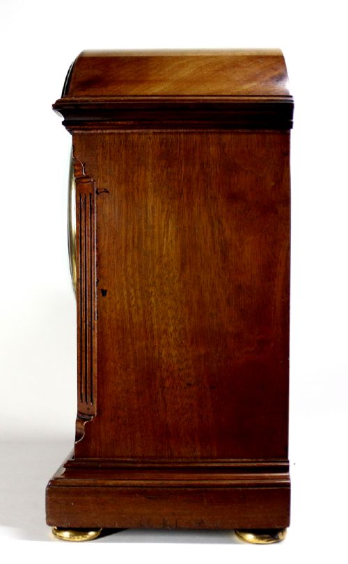 BARRAUD AND LUNDS FUSEE LIBRARY CLOCK - ADDITIONAL PHOTO 2