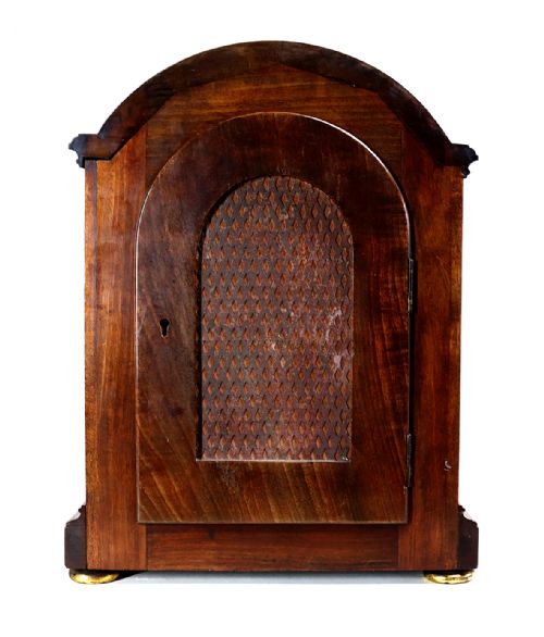 BARRAUD AND LUNDS FUSEE LIBRARY CLOCK - ADDITIONAL PHOTO 3
