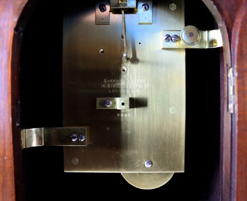BARRAUD AND LUNDS FUSEE LIBRARY CLOCK - ADDITIONAL PHOTO 5