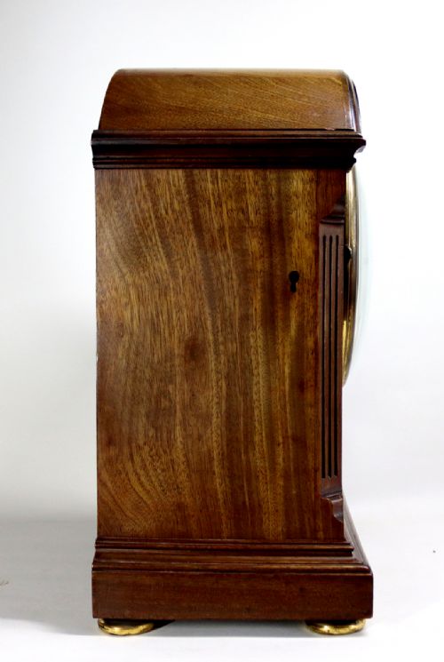BARRAUD AND LUNDS FUSEE LIBRARY CLOCK - ADDITIONAL PHOTO 6