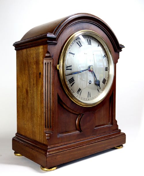 BARRAUD AND LUNDS FUSEE LIBRARY CLOCK - ADDITIONAL PHOTO 7