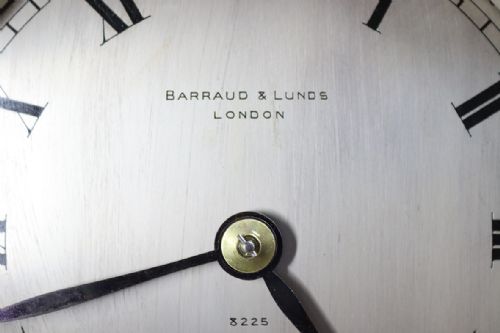 BARRAUD AND LUNDS FUSEE LIBRARY CLOCK - ADDITIONAL PHOTO 8