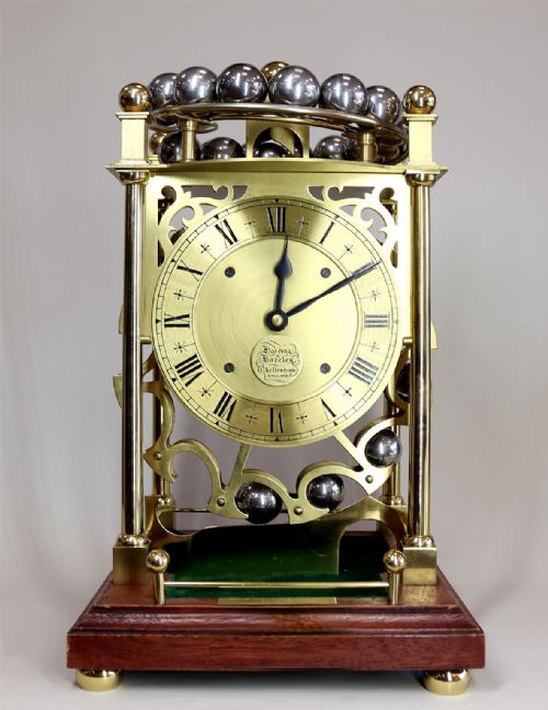 a harding and bazeley limited edition spherical weight clock - CATEGORY: ANTIQUE CLOCKS - DATED 1950