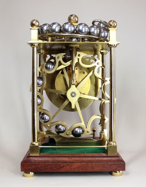 A HARDING AND BAZELEY LIMITED EDITION SPHERICAL WEIGHT CLOCK - ADDITIONAL PHOTO 3