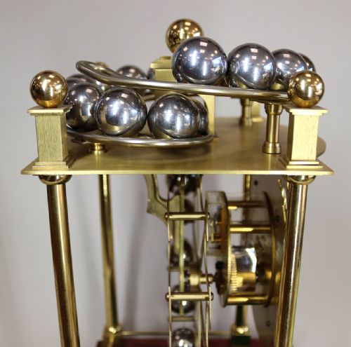 A HARDING AND BAZELEY LIMITED EDITION SPHERICAL WEIGHT CLOCK - ADDITIONAL PHOTO 8