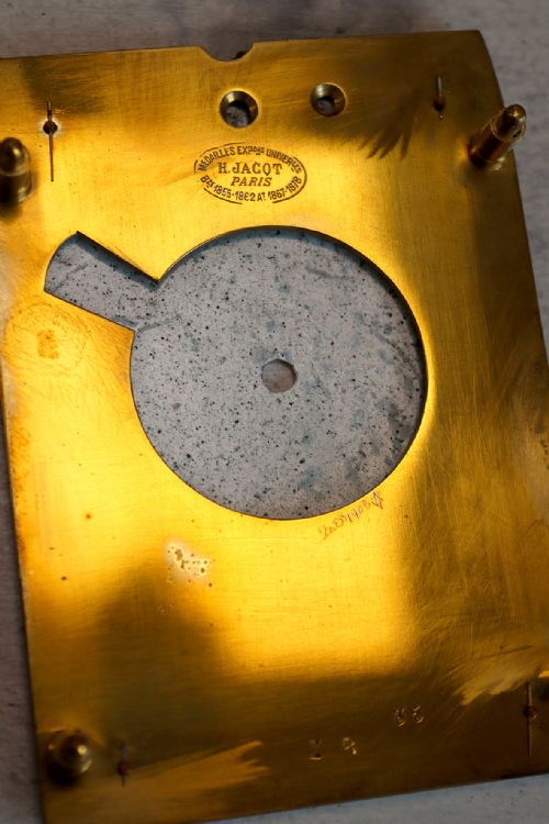 HENRI JACOT CARRIAGE CLOCK WITH STRIKE REPEAT FUNCTION - ADDITIONAL PHOTO 10